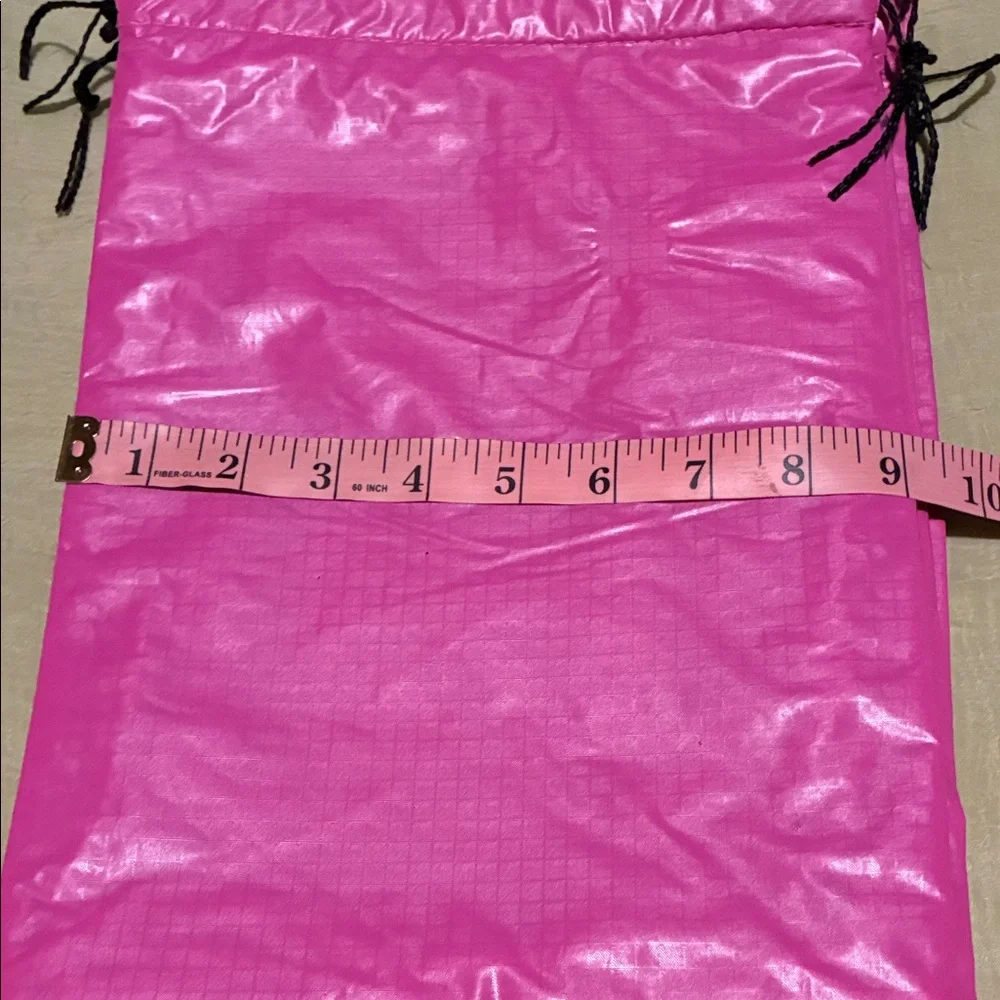 Set of 4 Pink Drawstring Bags